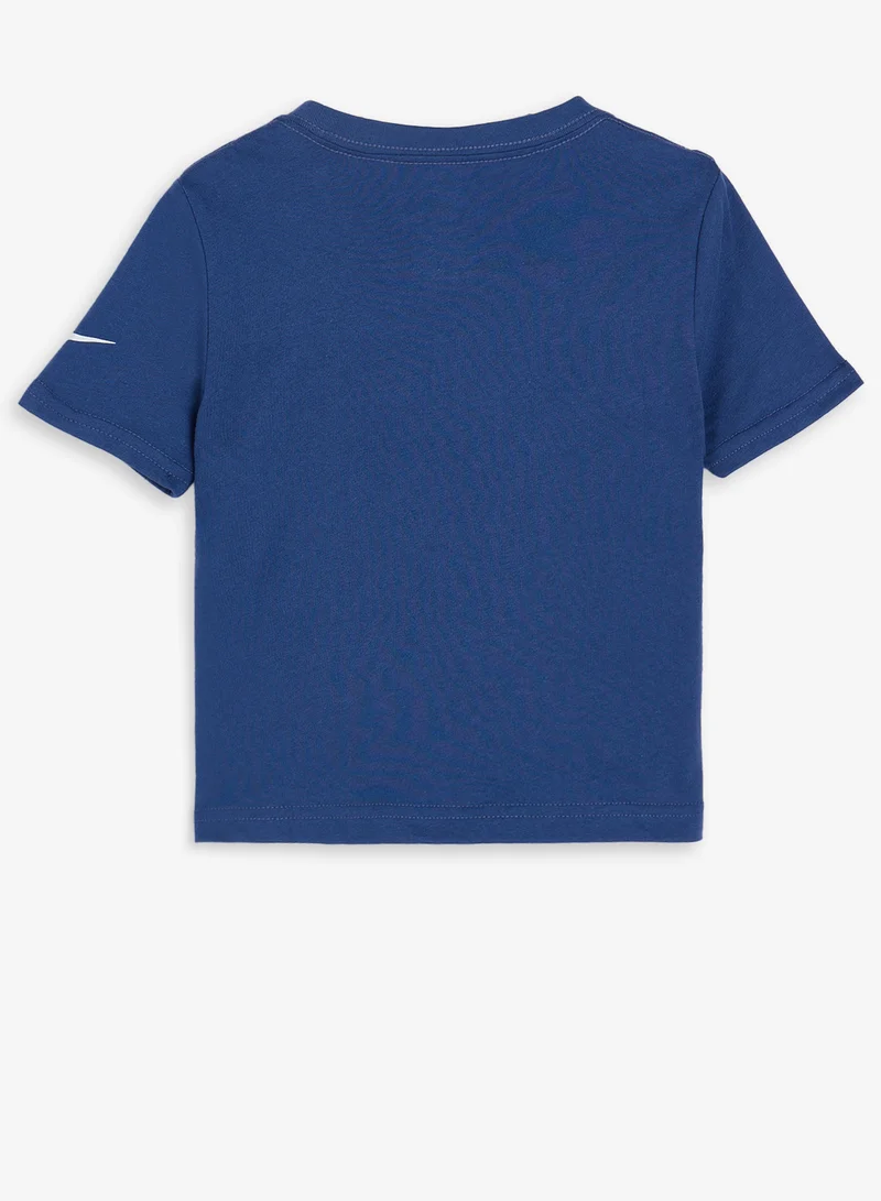 نايكي تيشيرت كرة السلة للأطفال بتصميم صندوقي طباشيري